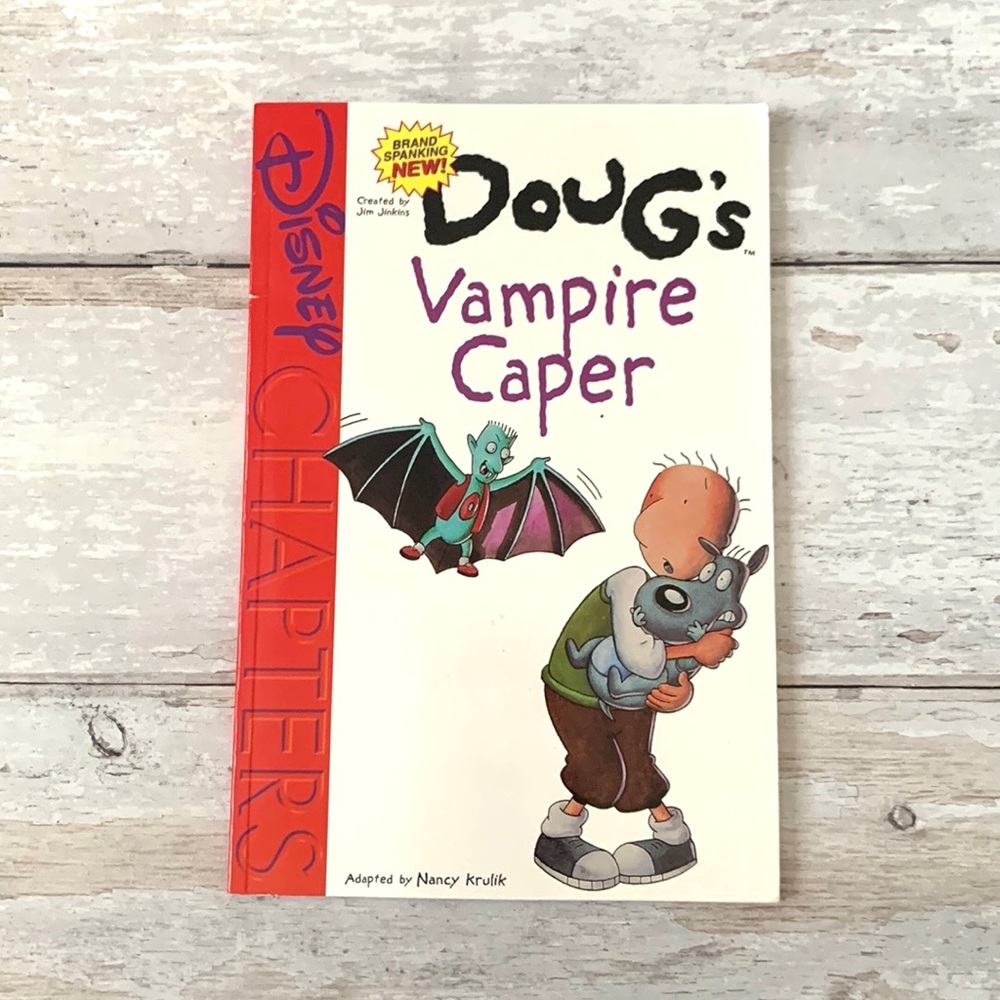 Disney Chapter Book Doug’s Vampire Caper Scholastic Kids Children’s NEW